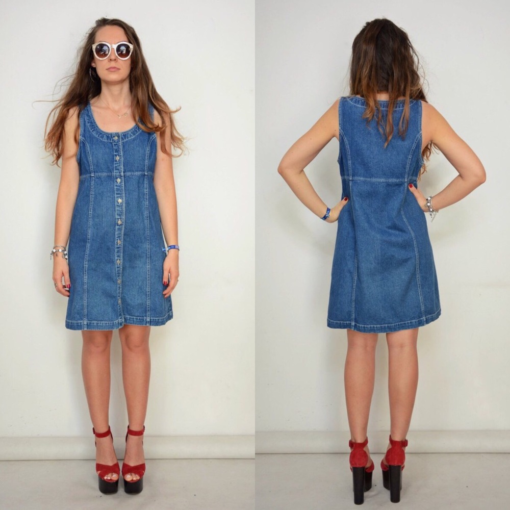 VINTAGE 90’s Denim Dress